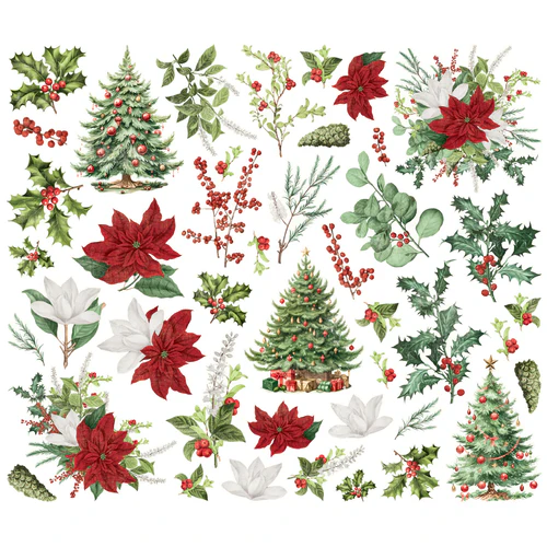 Simple Stories - Simple Vintage Believe Floral Bits & Pieces (25526)