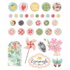 Simple Stories - Pink Lemonade Decorative Brads (26323)