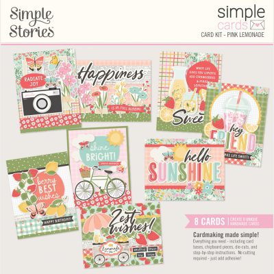 Simple Stories - Pink Lemonade Simple Cards Kit (26326)