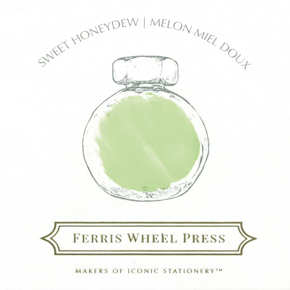 Ferris Wheel Press - 38ml Fountain Pen Ink The High Tea Collection - Sweet Honeydew (INK-38-SH)