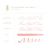 Ferris Wheel Press - 38ml Fountain Pen Ink The High Tea Collection - Strawberry Macaron (INK-38-SM)