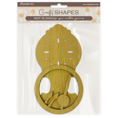 Stamperia - Gardens of Time Crafty Shapes Pendulum Clock (KLSM82)