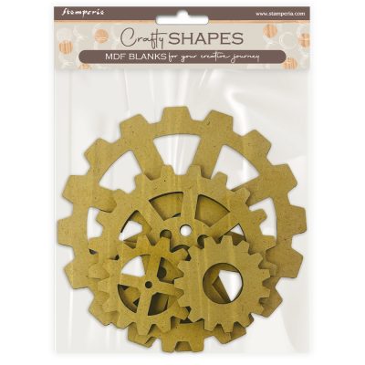 Stamperia - Gardens of Time Crafty Shapes Gears (KLSM83)