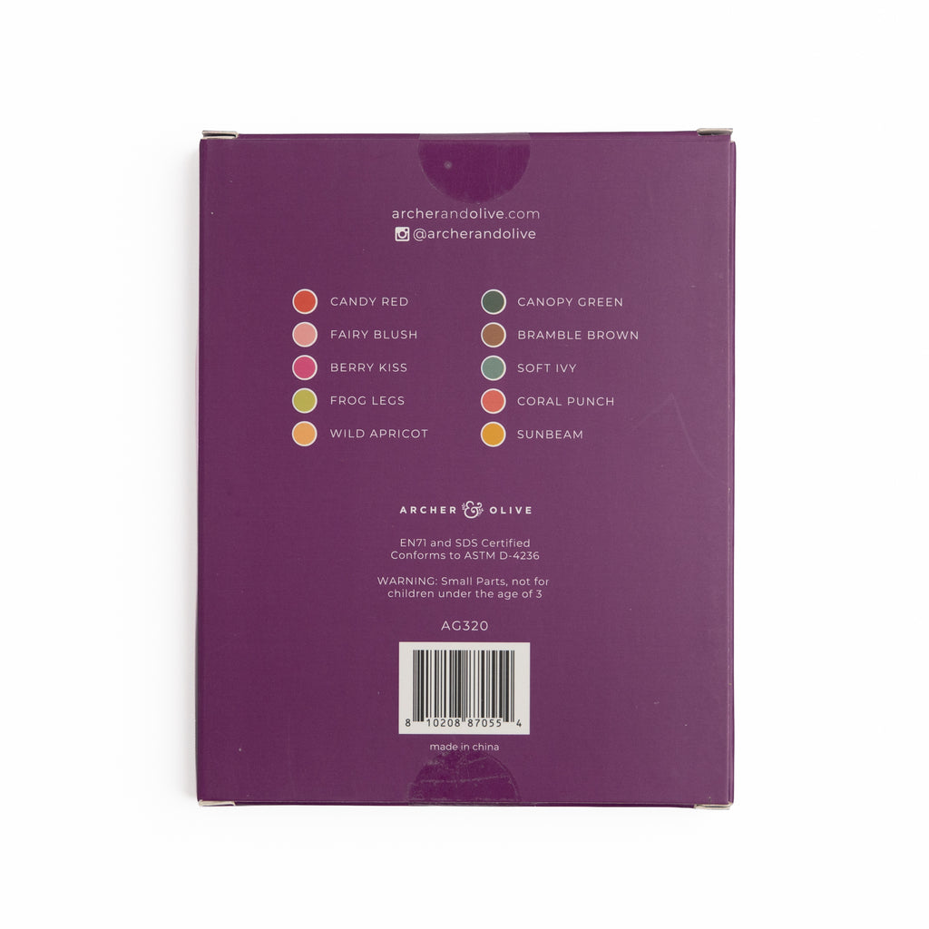 Archer & Olive - Meadow & Vine Set of 10 Acrylograph Pens (AG320)