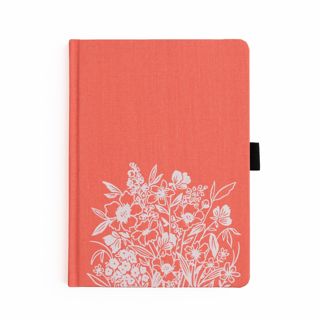 B5436-7 Archer & Olive - Meadow & Vine Wildflowers Notebook - B5: 160 Pages / Dot Grid (B5436)