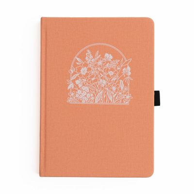 LP442-1 Archer & Olive - Meadow & Vine Wildflowers Framed Notebook - A5: 192 Pages / Dot Grid (LP442)