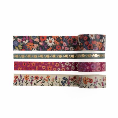 Archer & Olive - Meadow & Vine Wildflowers Washi: Wildflowers (WT374)