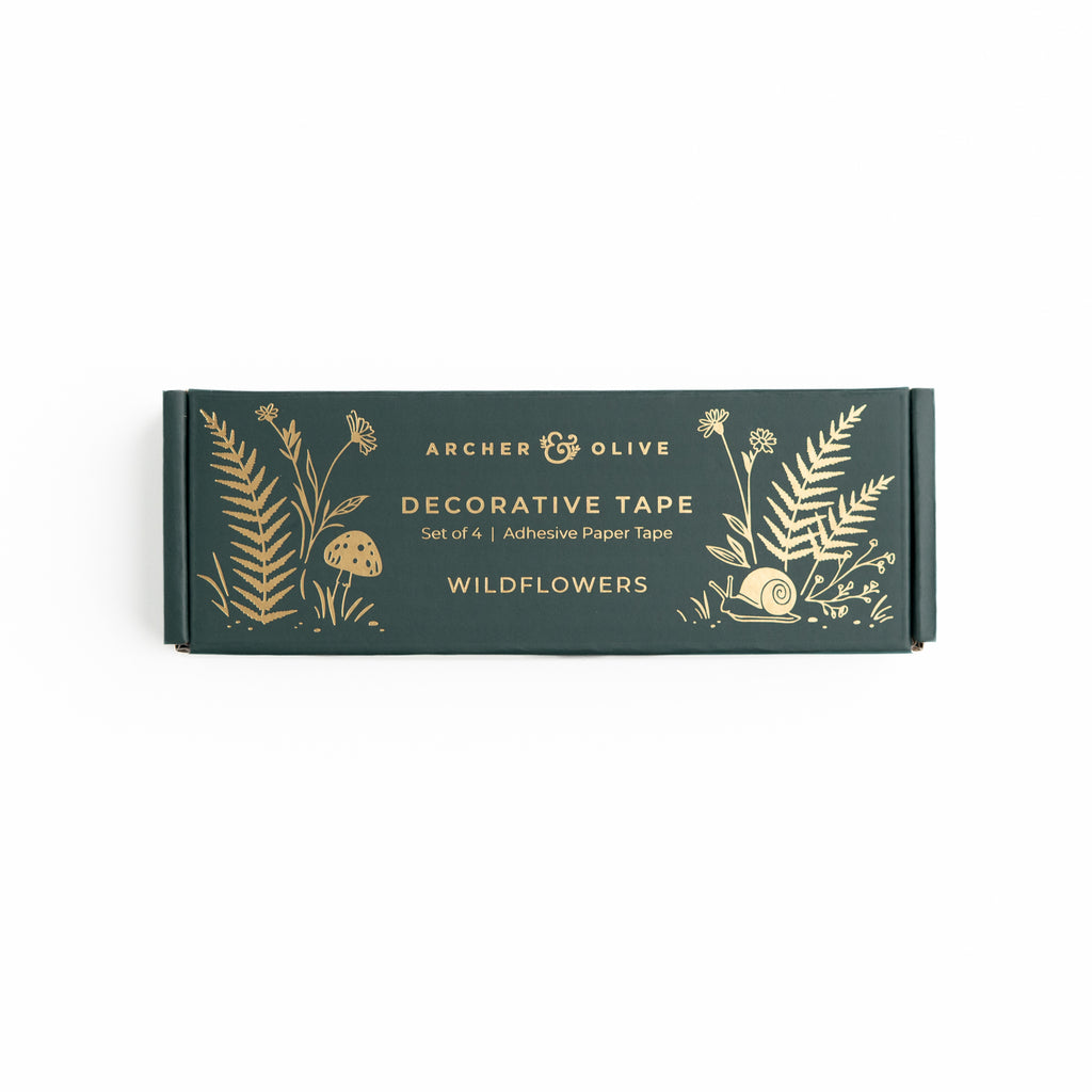 Archer & Olive - Meadow & Vine Wildflowers Washi: Wildflowers (WT374)
